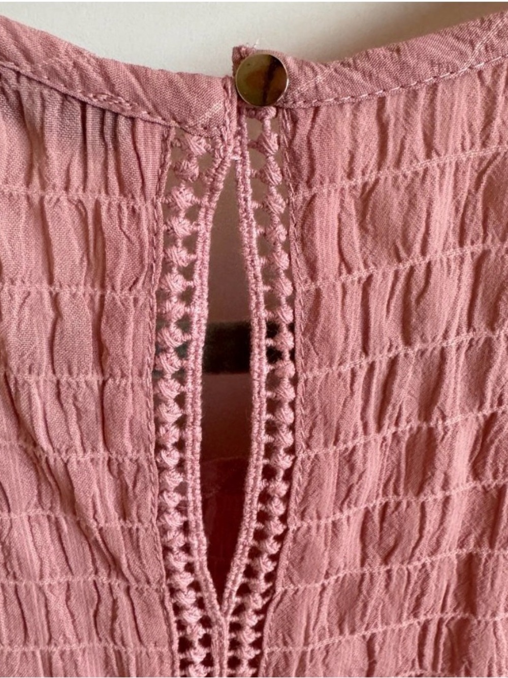 Doe & Rae Girls Mauve Pink Ruffle Tops Duo - Picture 7 of 7